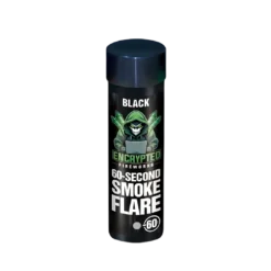 Black Smoke Flare 60 Seconds By Encrypted Fireworks