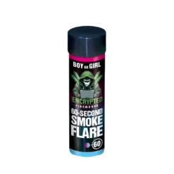 Gender Reveal Pink Smoke Flare 60 Seconds By Encrypted Fireworks