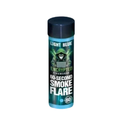 Light Blue Smoke Flare 60 Seconds By Encrypted Fireworks