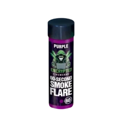 Purple Smoke Flare 60 Seconds By Encrypted Fireworks