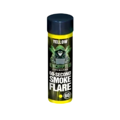 Yellow Smoke Flare 60 Seconds By Encrypted Fireworks