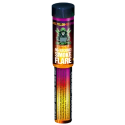 Colour Changing Smoke Flare 90 Seconds Handheld Orange–Yellow–Red–Purple