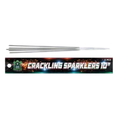 Crackling Sparklers 10 Inch By Encrypted Fireworks