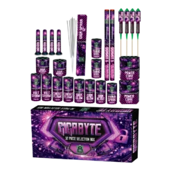Gigabyte By Encrypted Fireworks 32 Piece Selection Box