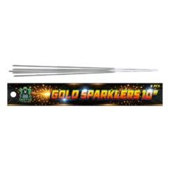 Gold Sparklers 10 Inch By Encrypted Fireworks