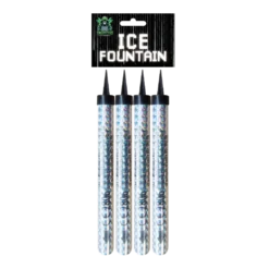 Ice Fountain Silver 60 Seconds Indoor By Encrypted Fireworks