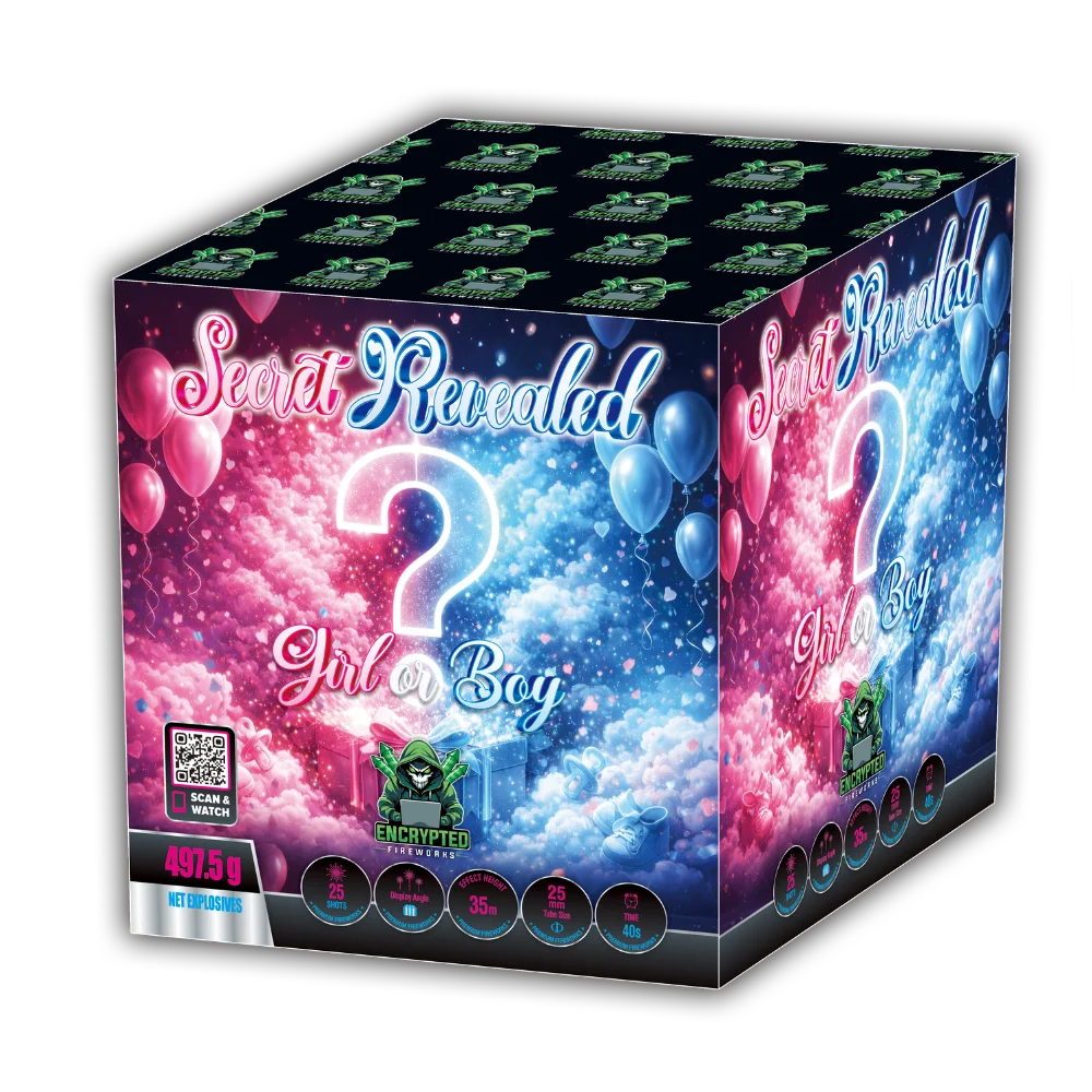 Secret Revealed Girl By Encrypted Fireworks